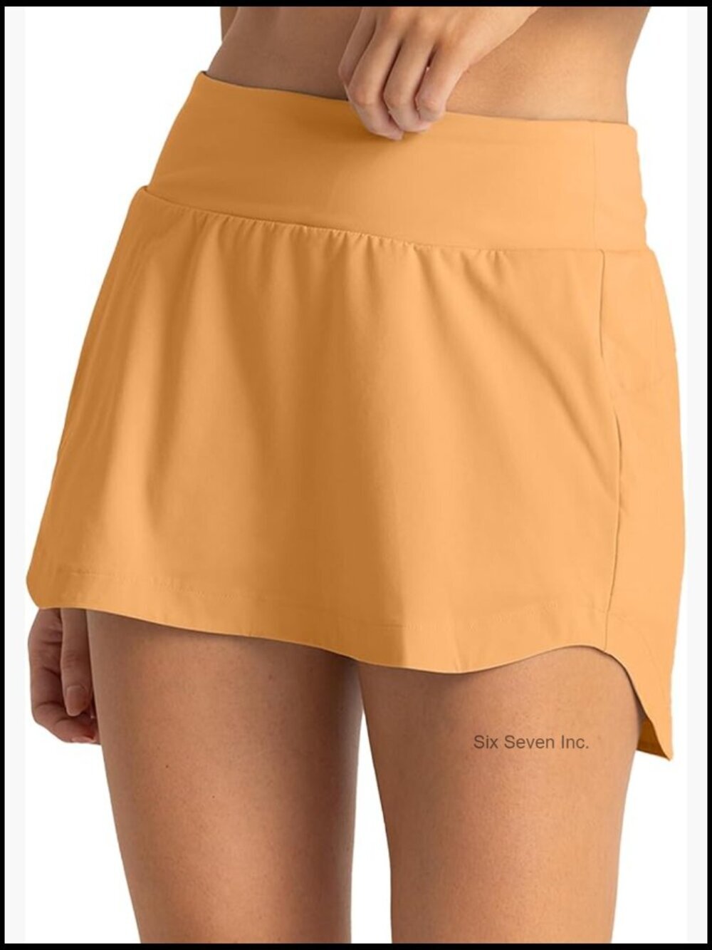 Lined Active Breeze Skort - Bamboo Viscose Liner, UPF 50+, 13"